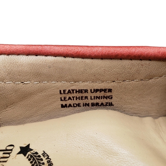 Driver Club USA | NIB Nantucket 2 Red Everest Preppy Leather Loafers Girl's 11 - Picture 10 of 14